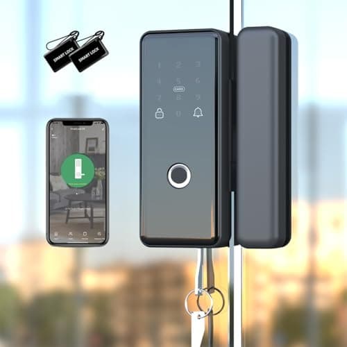 Sophies Sophies Frameless Glass Door Smart Lock