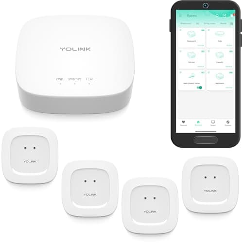 YoLink YoLink Water Leak Starter Kit (hub + 4 sensors)