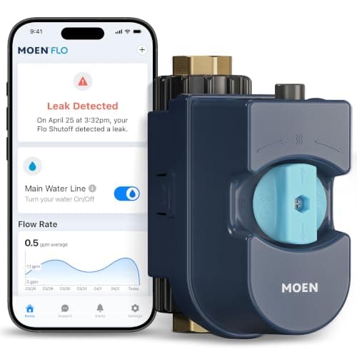 Moen Moen Flo Smart Water Shutoff Valve