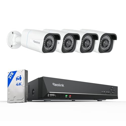Reolink Reolink 8CH 4K PoE System with NVR + 2TB